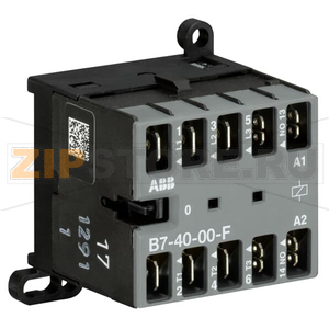 Миниконтактор B7-40-00-F, 12 А, 400 В, AC3, катушка: 230 В/АС ABB GJL1311203R8000 