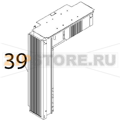 Evaporator Angelo Po IA101L Evaporator Angelo Po IA101LЗапчасть на деталировке под номером: 39