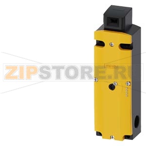SAFETY POS. W. TUMBLER LOCKING FORCE 1300N 5 APPROACH DIRECTIONS, HIGH DEG. PROT. IP69,IEC 60529 PLASTIC ENCLOSURE,3X(M20X1:5) SPRING-LOCKED, AUX. RELEASE FROM FRONT SOLENOID VOLTAGE 24 V DC, MONITORING ACTUATOR: 2NC/1NO, MONITORING SOLENOID: 2NC/1NO LED 
