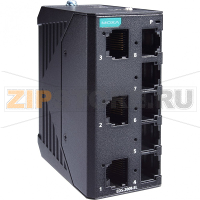 Коммутатор MOXA EDS-2008-EL-T 