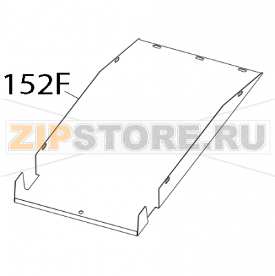 Cover under belt Sigma SPZ 120 Cover under belt Sigma SPZ 120Запчасть на деталировке под номером: 152F