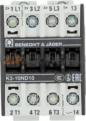 КОНТАКТОР BENEDIKT/JAGER K3-10ND10 