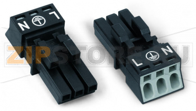 Разъем; 3-пол.; Код. A; 1,50 mm; белые Wago 890-223 Protected against mismating and maintenance-freePush-in CAGE CLAMP® spring pressure connection technology allows solid conductors to be simply pushed into a unit.Low profile with 4.4 mm pole spacingWhen assembled, the installation connectors comply with IP40 and are suitable for easily accessible areas....
