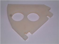 Stripper for stirring arm   bottom area