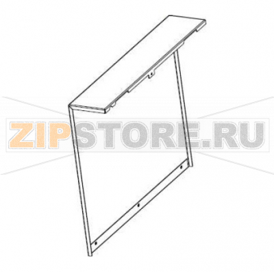 Крышка электроники Zebra ZT620 Крышка электроники Zebra ZT620Запчасть на сборочном чертеже под номером: 1Количество запчастей в устройстве: 1Название запчасти Zebra на английском языке: Electronics Cover
