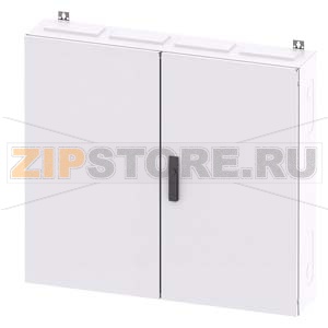 ALPHA 400, wall-mounted cabinet, IP55, Protection class 1, H: 950 mm, W: 1050 mm, T: 210 mm, RAL 9016 Siemens 8GK1123-4KA42 