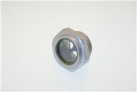 PYREX GLASS VISOR + GASKET FKM ELOXAL