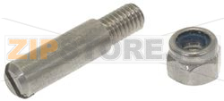PERNO SUPPORTO PORTA 10x25x6 M6 