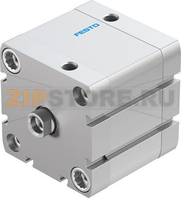 Пневмоцилиндр компактный Festo ADN-63-25-I-PPS-A 