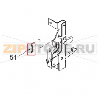 Spring door latch Menumaster RCS511-P1325802M