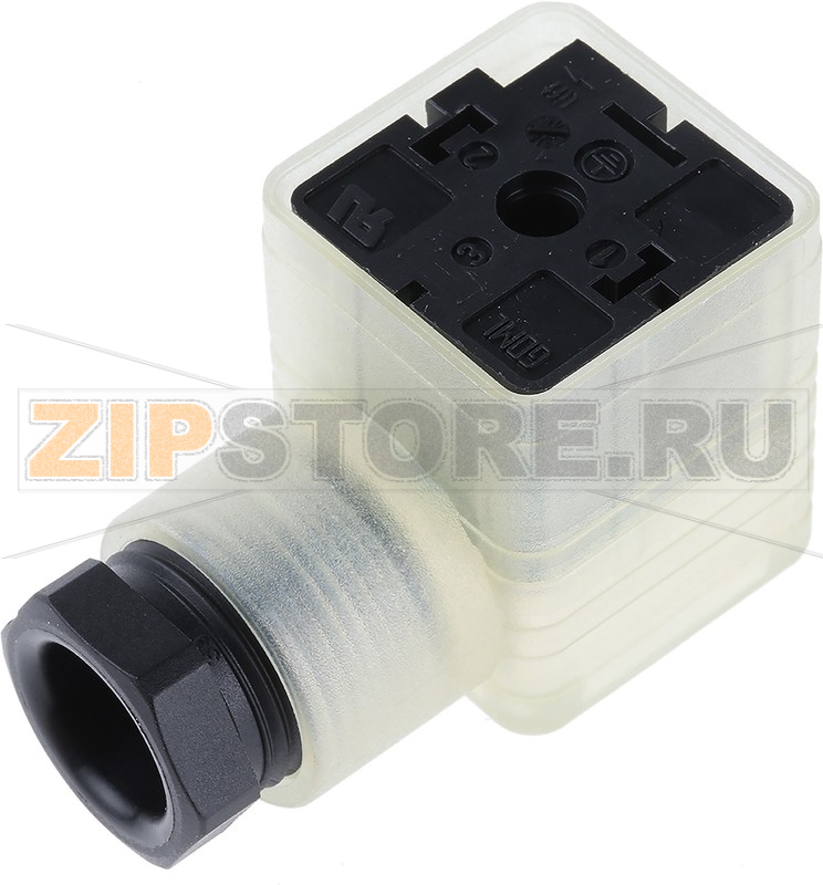 Разъем соленоидный 250 В/AC/DC, DIN 43650 A, 2P+E Hirschmann 933739212 