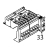 Holder fuse Fagor HMM-6/11