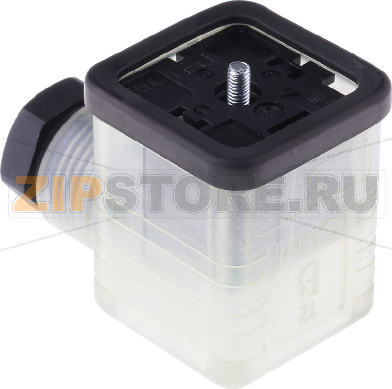 Разъем соленоидный 250 В/AC/DC, DIN 43650 A, 2P+E Hirschmann 933802112 