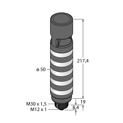 Колонна сигнальная Turck TL50BL5AOSKQ 