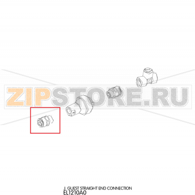 J. Guest straight end connection Unox XVC 105 J. Guest straight end connection Unox XVC 105Запчасть на деталировке под номером: 81Название запчасти на английском языке: J. Guest straight end connection Unox XVC 105