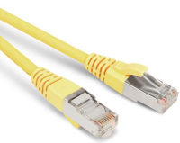 Hyperline PC-LPM-STP-RJ45-RJ45-C5e-5M-LSZH-YL Патч-корд F/UTP, экранированный, Cat.5е, LSZH, 5 м, желтый
