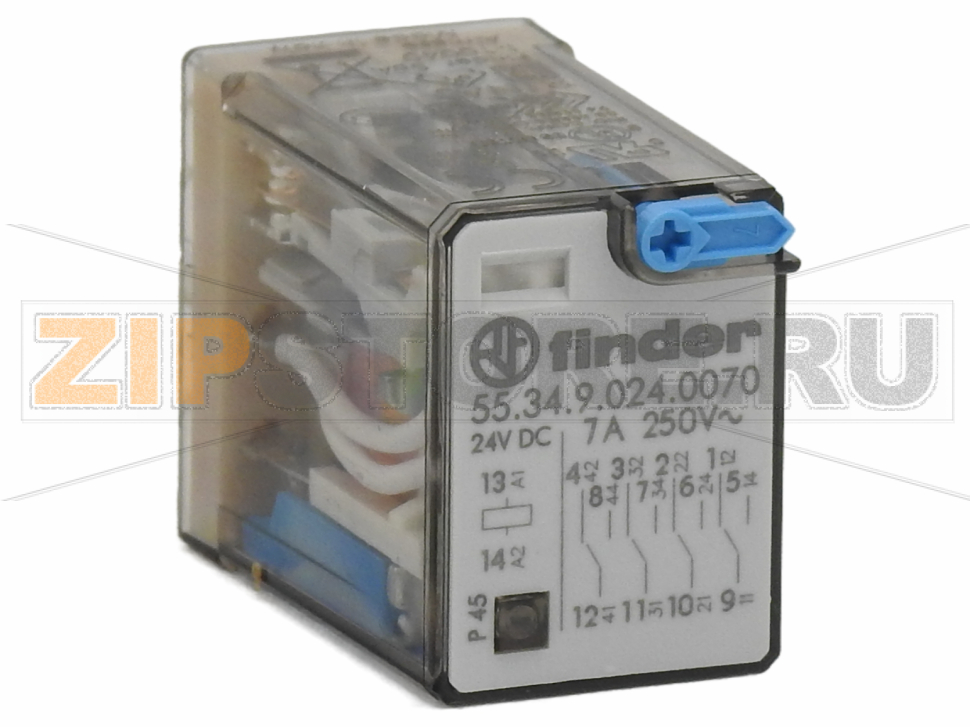Реле электромагнитное, 24 V (DC), 7 A Finder 55.34.9.024.0070 