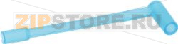 TUBE SILICONE L (LR3003) BLUE EN650 