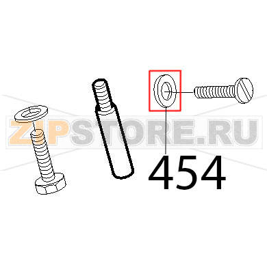 Rondella Sirman Topaz 250 Rondella Sirman Topaz 250Запчасть на деталировке под номером: 454