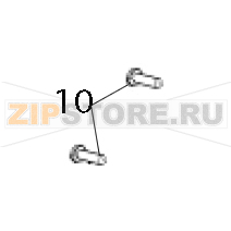 Screw, M3*8, MOQ 50 pcs TSC TDP-225W Screw, M3*8, MOQ 50 pcs TSC TDP-225WЗапчасть на деталировке под номером: 10