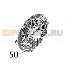Fridge fan guard Angelo Po DS51M Fridge fan guard Angelo Po DS51MЗапчасть на деталировке под номером: 50
