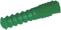 GREEN PLASTIC PLUG ø 6 mm - 250 PCS