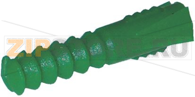 GREEN PLASTIC PLUG ø 6 mm - 250 PCS 