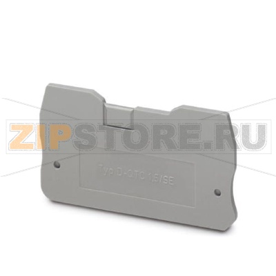 Концевая крышка Phoenix Contact D-QTC 1,5/SE Ширина: 2,2 мм, Цвет: cерый.Минимальный заказ: 50 шт.Упаковка: 50 шт.