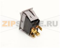 SWITCH RKR PLSTC,AMBER LT