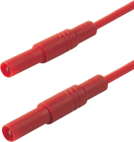 Провод испытательный 0.25 м, 32 A, 1000 В/AC/DC, красный Hirschmann 934071101
