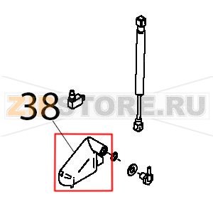 Campana pressostato Teikos TS983 Campana pressostato Teikos TS983Запчасть на деталировке под номером: 38