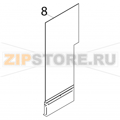 External glass 20/21 Fagor VE-202 External glass 20/21 Fagor VE-202Запчасть на деталировке под номером: 8Название запчасти Fagor на английском языке: External glass 20/21 VE-202.