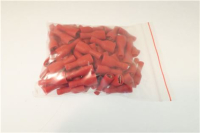 FASTON FEMMINA ROSSO F 6,3x0,8mm - 100PZ