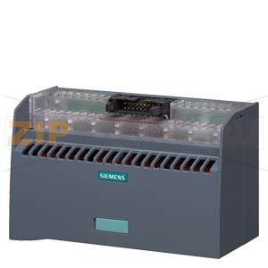 Терминальный блок TPRi с реле ~230 В, выход 8 НО =24 В/0.5A, тип: втычные (Push-In) клеммы со светодиодной индикацией, 1 шт. в упаковке, 16-полюсный IDC-разъём для кабеля Siemens 6ES7924-0BE20-0BC0 