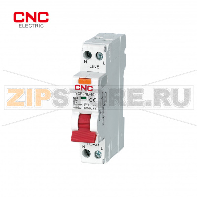 Дифавтомат 40 А, 6 кА, 300 мА, 1P+N CNC Electric A032383 