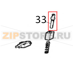 Density adjustment screw Ugolini MT 3 Density adjustment screw Ugolini MT 3Запчасть на деталировке под номером: 33