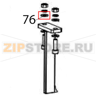 Plain washer Hurakan HKN-10SN Plain washer Hurakan HKN-10SNЗапчасть на деталировке под номером: 76