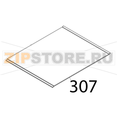 Oven inner lower surface Vortmax SSOC E74 Oven inner lower surface Vortmax SSOC E74Запчасть на деталировке под номером: 307