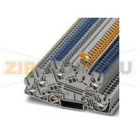 Монтажные многоярусные клеммы Phoenix Contact DTI 2,5-PE/L/NTB