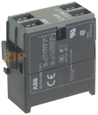 CONTATTO AUSILIARE ABB CA6-11NF 1NA+1NC 
