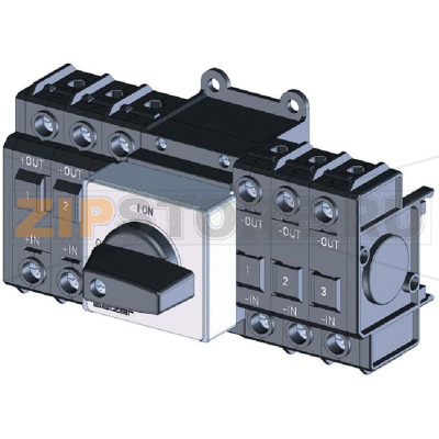 Выключатель нагрузки 20 А/DC, 1000 В, 1x90°, 1 шт Sälzer D242-85200-026M1 