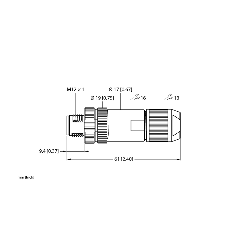 Разъем разборный Turck FW-ERSSM0426-FD-P-0408 