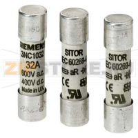 ПЛАВКАЯ ВСТАВКА ЦИЛИНДРИЧЕСКАЯ SITOR AR 40 A, 660 V AC/700 V DC Siemens 3NC2240