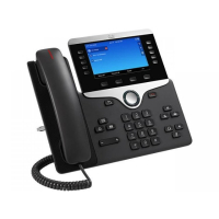 IP-телефон 20-28 В/DC, 2xGE (PoE), 5 линий, SIP, 800х480 пкс, RJ-9 Cisco CP-8841-3PCC-K9
