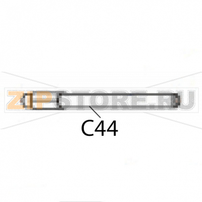 Label roll guide shaft Godex EZ-2250i Label roll guide shaft Godex EZ-2250iЗапчасть на деталировке под номером: C-44Название запчасти Godex на английском языке: Label roll guide shaft EZ-2250i.