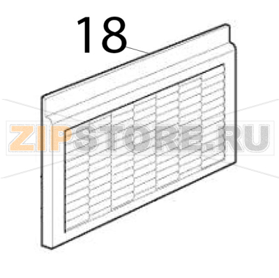 Assieme cornice sportello Scotsman B 21 Assieme cornice sportello Scotsman B 21Запчасть на деталировке под номером: 18
