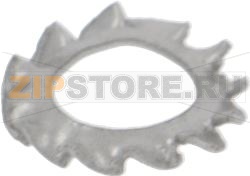 EXTERNAL SERRATED WASHER M4 20 PIECES 