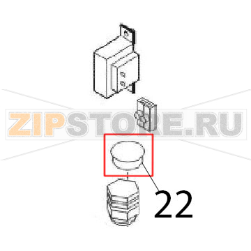 Hole plug Angelo Po FM611E1 Hole plug Angelo Po FM611E1Запчасть на деталировке под номером: 22