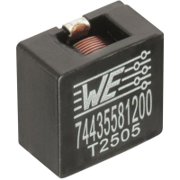 Катушка индуктивности 68 мкГн, SMD, 2212, 7.5 A, 1 шт Würth Elektronik WE-HCI