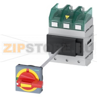 SENTRON, Molded case switch 3LD5 UL, Emergency switching-off, 3-pole, certified according to UL489 UL60947-4-1 and IEC60947-3, UL: 100A, SCCR 65kA at 480VAC, Operating power at 480VAC 3-phase: 60hp, IEC: 100A, Operating power at AC-23A at 400V: 45kW, floo